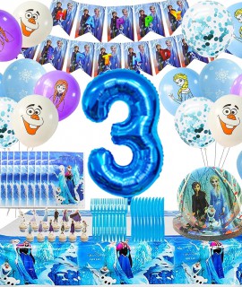 Frozen sünnipäeva dekoratsioonid lastele nr 4